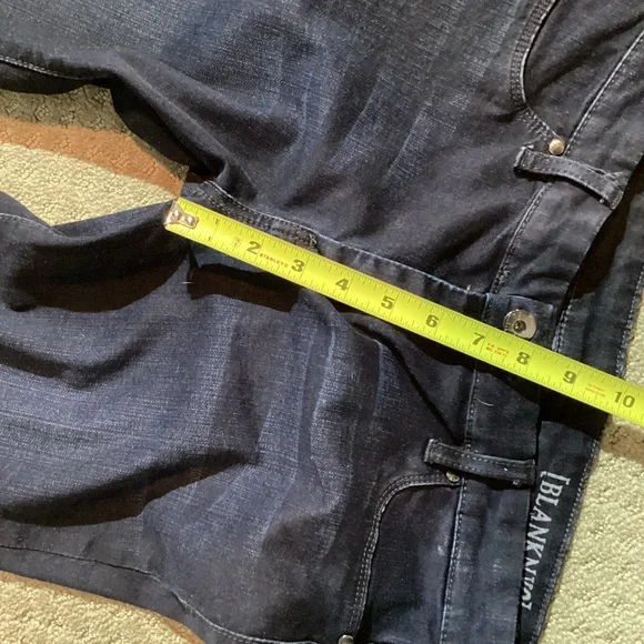 BLANKNYC Dark Wash Jeans, size 29, skinny ankle, 29”L, 8”rise, 5 pocket design - Picture 4 of 10